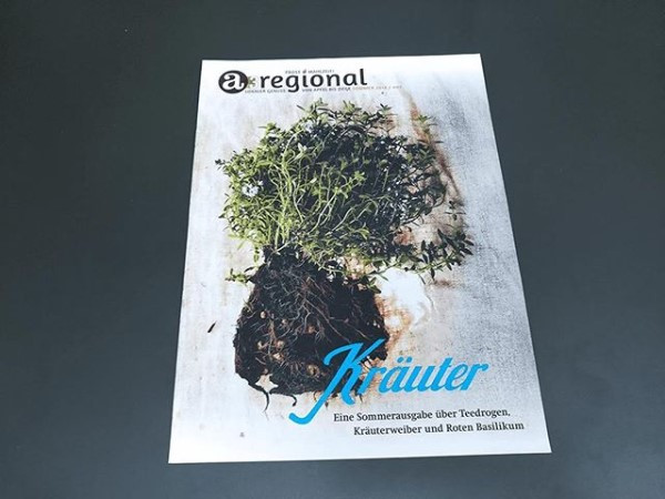 Zeitung A3 Kräuter regional